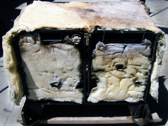 Stove Insulation back